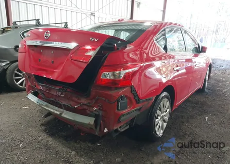 2017 Nissan Sentra Sv из США, поврежденный, VIN 3N1AB7AP6HY225448